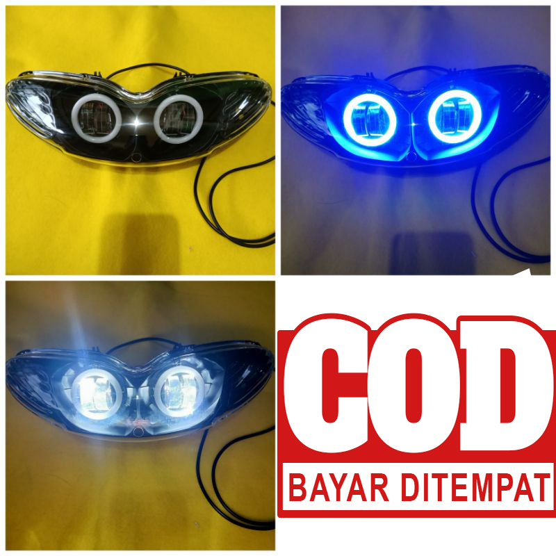 LAMPU DEPAN JUPITER Z LAMA DAYMAKER SUPER TERANG