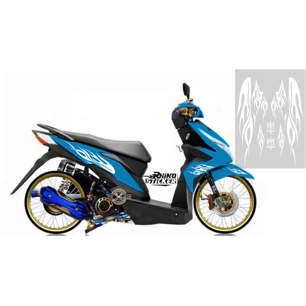 Setriping Simpel Beat esp Stiker cutting Promo