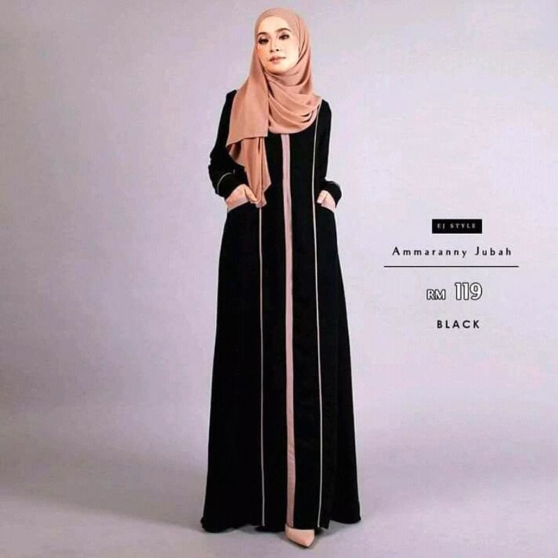 ABAYA HITAM - ABAYA DEWASA - ABAYA ANAK- ABAYA TURKY - ABAYA HITAM