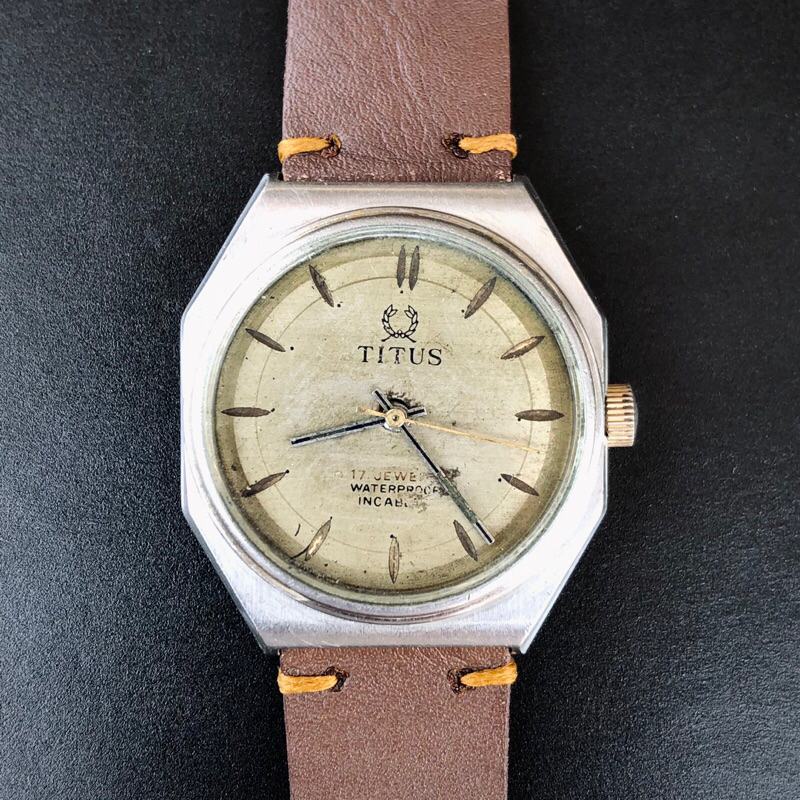 JAMTANGAN TITUS VINTAGE / SOLVIL ET TITUS GENEVE / ARLOJI KUNO