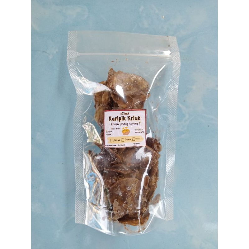 

KERIPIK KRIUK RASA COKELAT LUMER