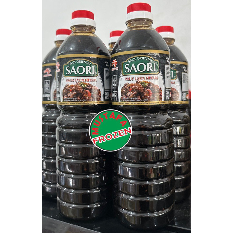 

Saori Saos lada Hitam 1 liter