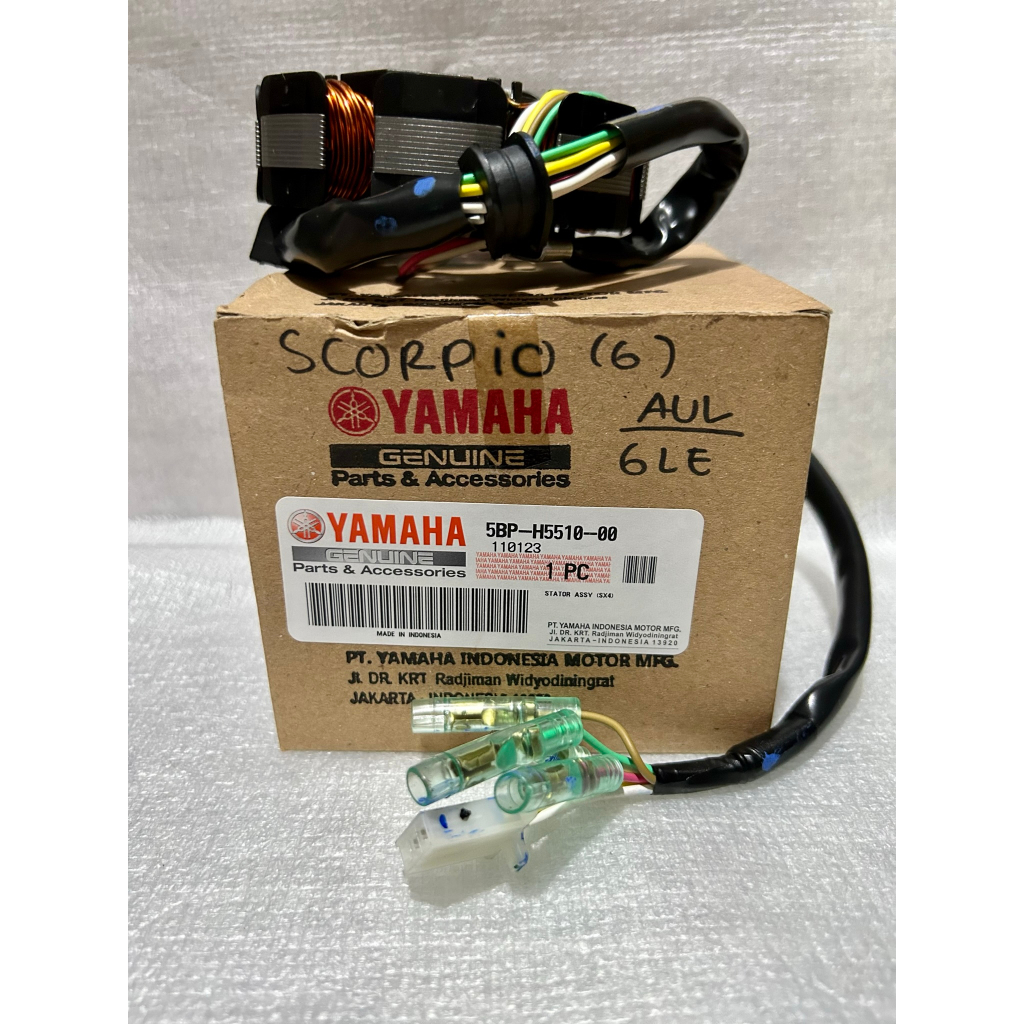 Spul Stator Assy Scorpio Z 5BP Yamaha Original