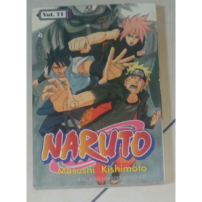 komik Naruto vol 71 original
