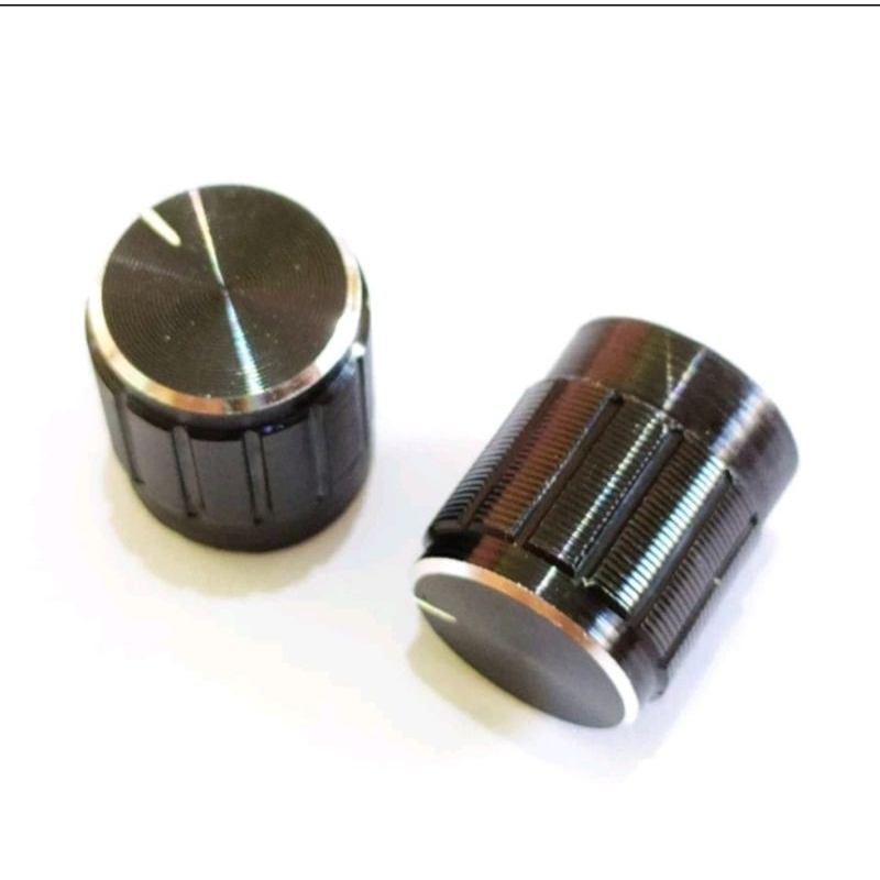 Knop Aluminium Kenop Potensio Mixer Tone Control Amplifier