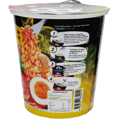 

PROMO SEPTEMBER !! GAGA 100 Extra Pedas Mie Instan Cup Kuah Jalapeno 75 g