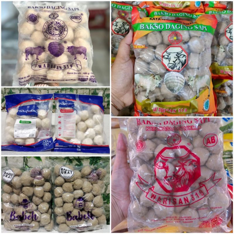 

Bakso URAT SAPI WARISAN 319 isi 50 butir 600 gram Bakso Urat Babeh Bakso Ikan Shifudo