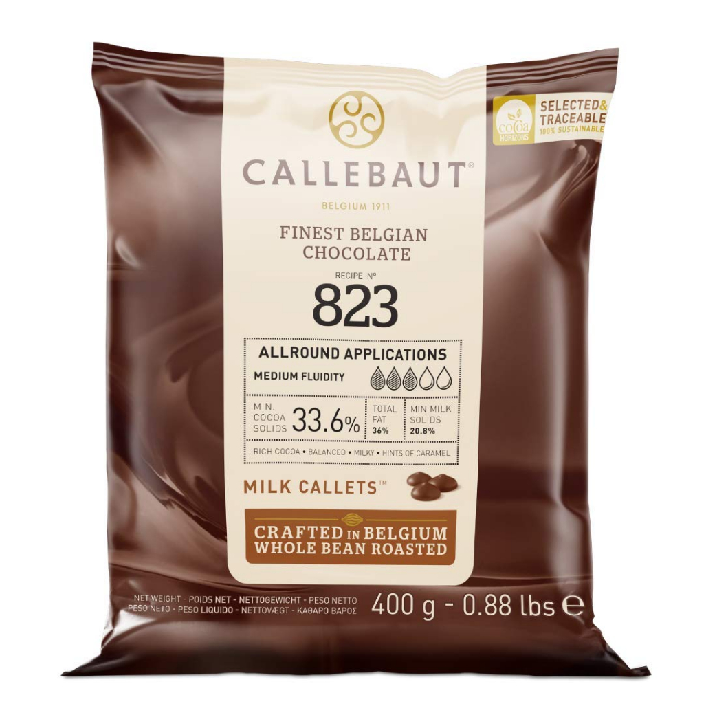 

Callebaut 823 Milk Chocolate 400gr