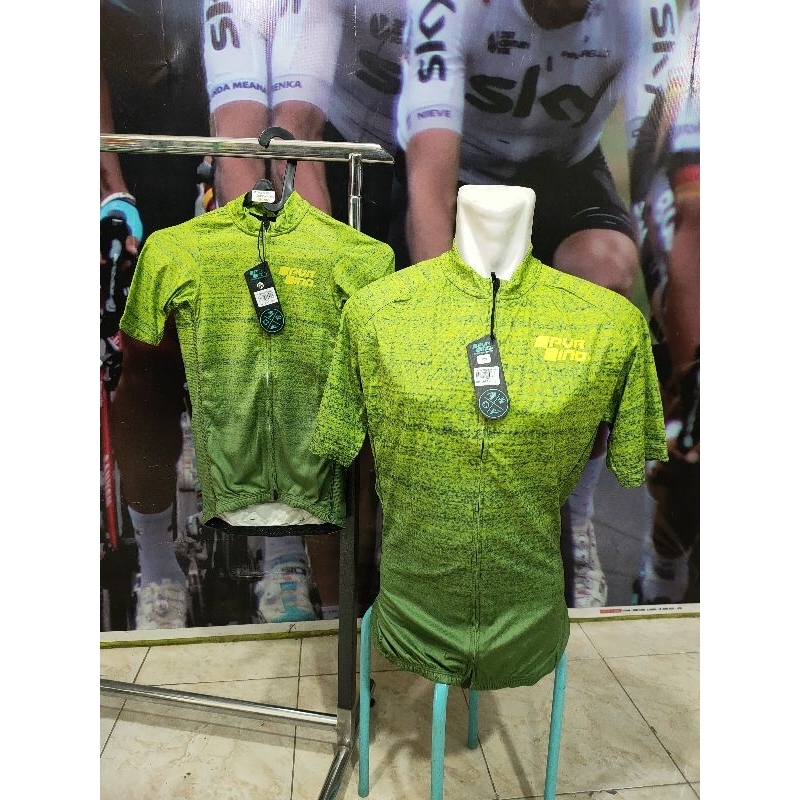 PVR IND JERSEY ROADBIKE  ( Green)