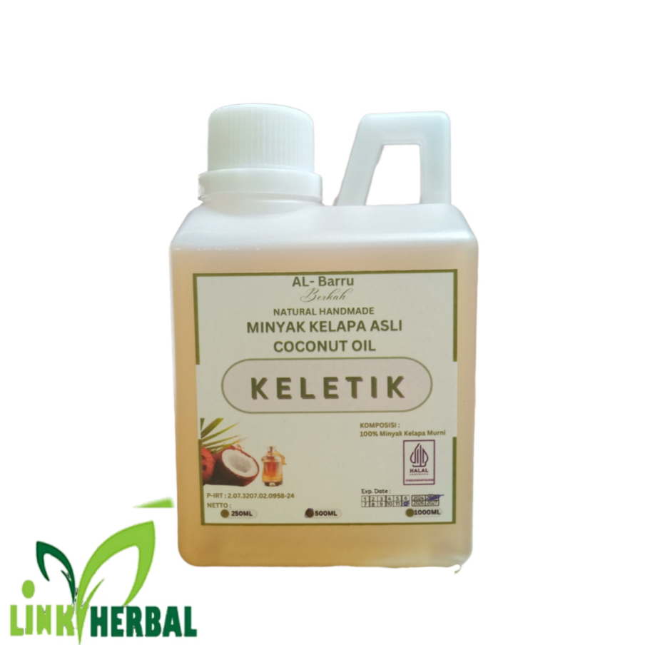 

Minyak Keletik VCO Handmade Natural | Minyak Kelapa Keletik Albarru 500 Ml