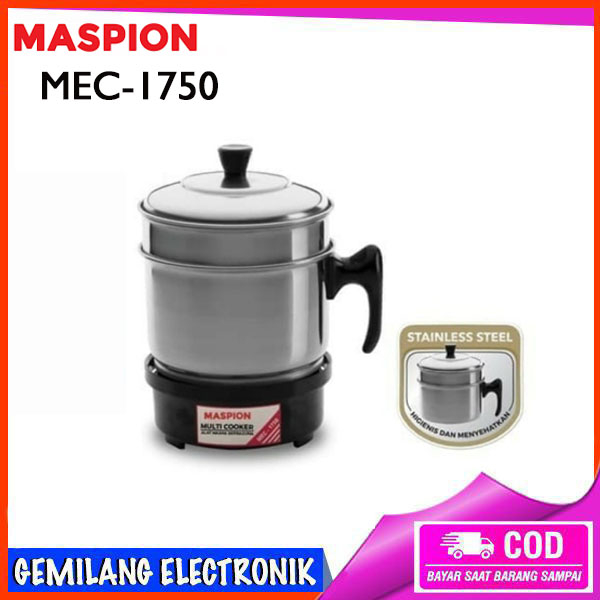 Maspion MEC 1750 Multi Cooker Panci Listrik Serbaguna