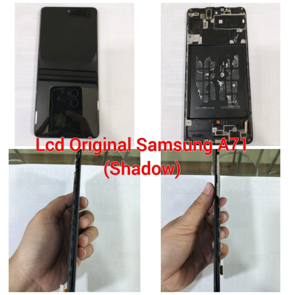 LCD ORIGINAL SAMSUNG A71 SHADOW