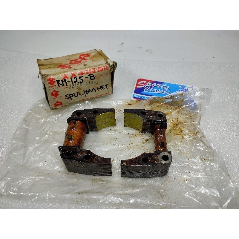 Suzuki RM125 B Spul Magnet New Original Japan 32150-41321 32150-41320