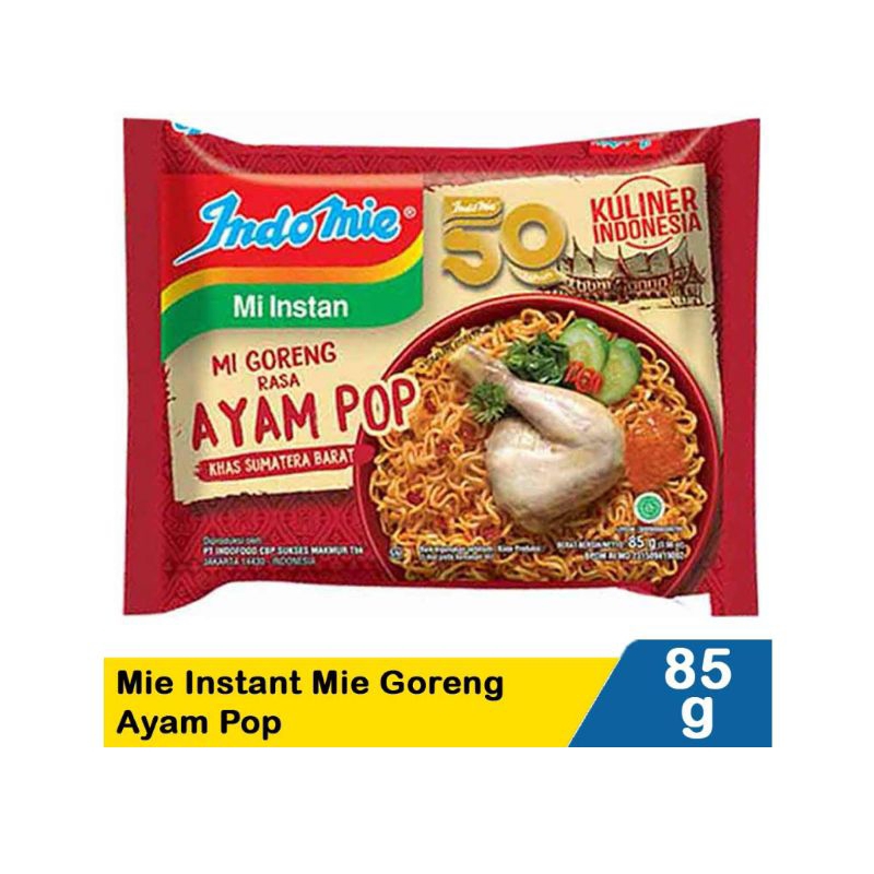 

5 pcs - Indomie rasa ayam pop