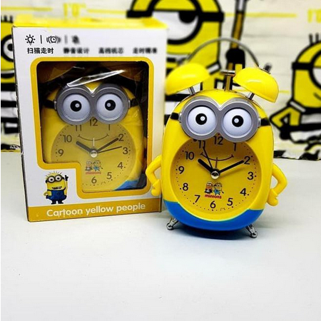Jam Weker Minion / Jam Meja Alarm Karakter Minion full body