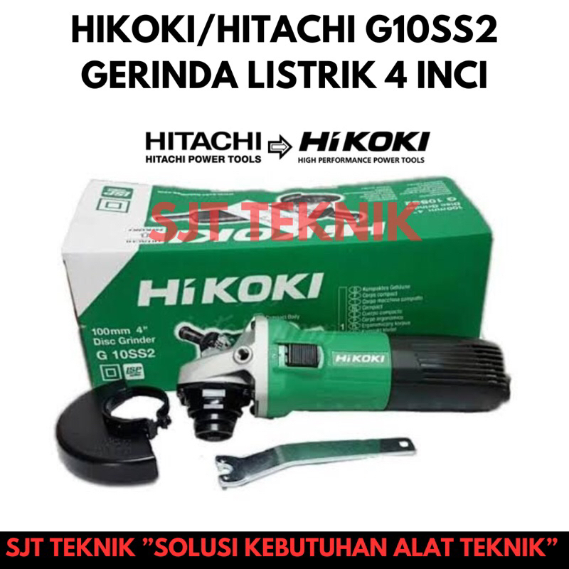 hikoki hitachi gerinda listrik 4 inci hikoki hitachi gerinda tangan 4 inci