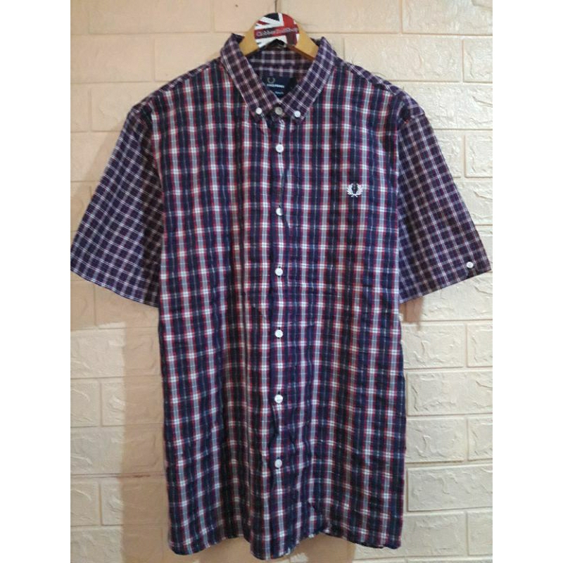 Kemeja fred perry second