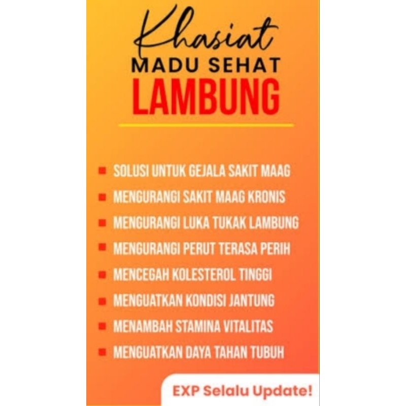 

NG MADU THERAPY LAMBUNG DAN GERD ALBANY NETT 1KG PAKET (BELI 1 GRATIS 1)