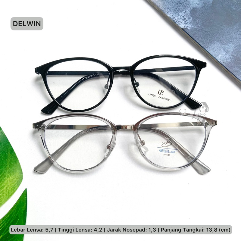 Frame Kacamata Kode Delwin || 1770