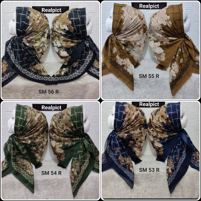 Jilbab voal motif lasercut hijab motif premium (harga grosir)