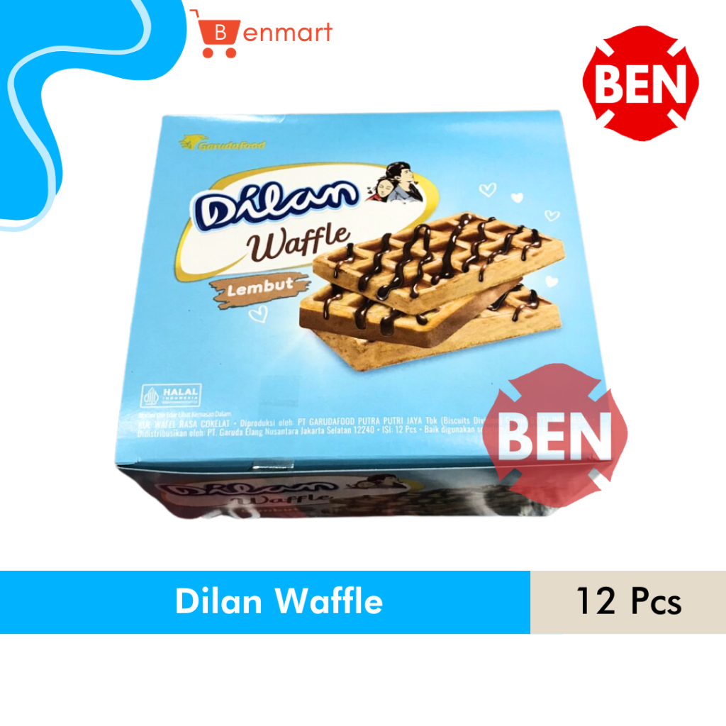 

Dilan Waffle 1 Box 12 Pcs Kue Wafel Chocolate Coklat Cokelat Garuda