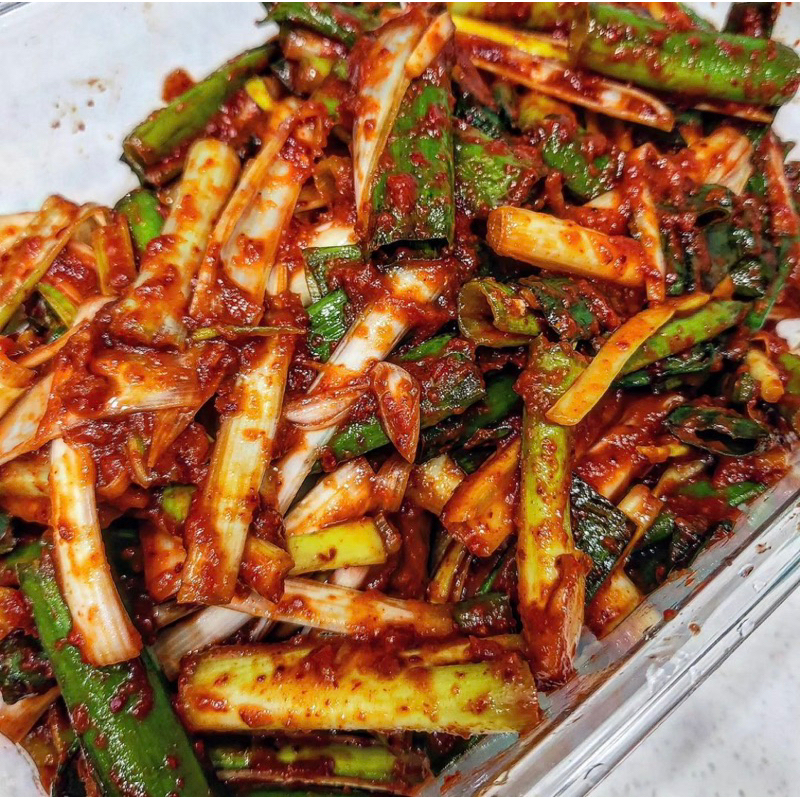 

Piscoklegit_ Kimchi Daun Bawang 250 Gram(Khusus Pulau Jawa).