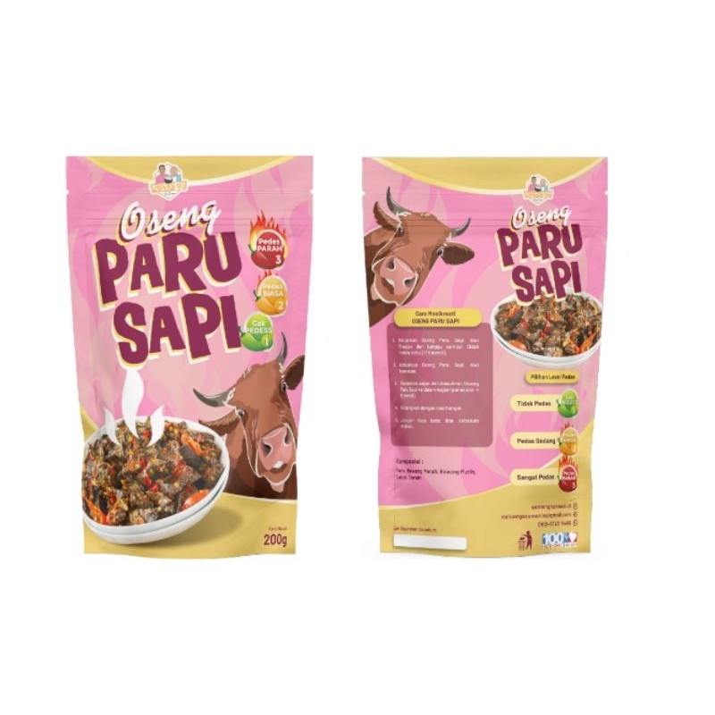 

OSENG PARU MERCON 200 GR