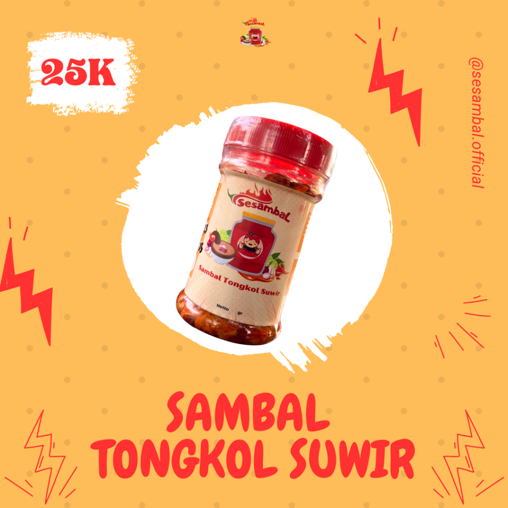 

Sambal Tongkol Suwir/Matah 125gr by Sesambal