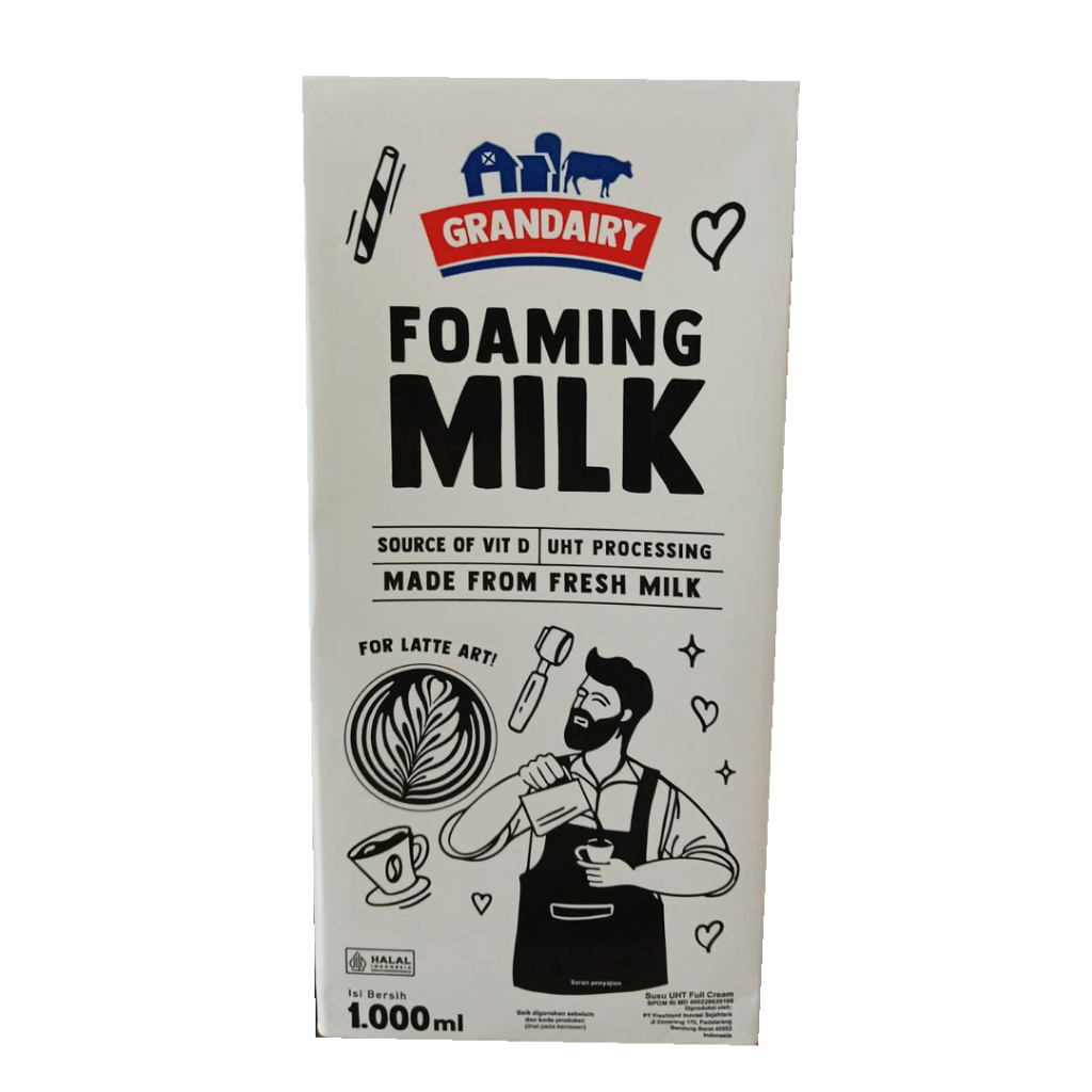 

GRANDAIRY FOAMING MILK 1000ml