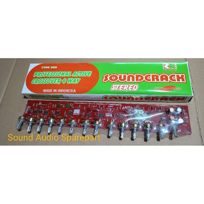 Kit Aktif Crossover 4 way SOUNDCRACK STEREO