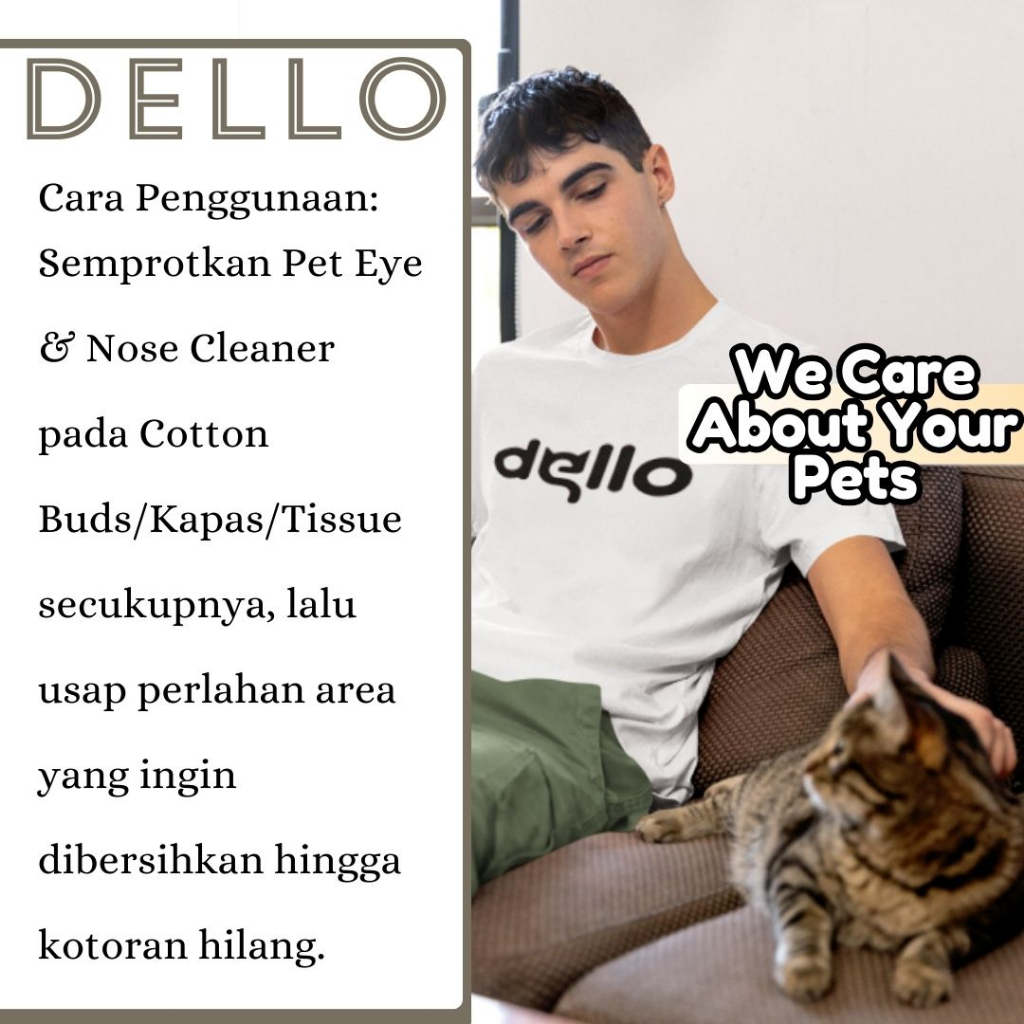 RK Serum Vitamin Bulu Kucing Spray Dello Penumbuh Dan Anti Rontok Bulu Kucing Spray Anabul
