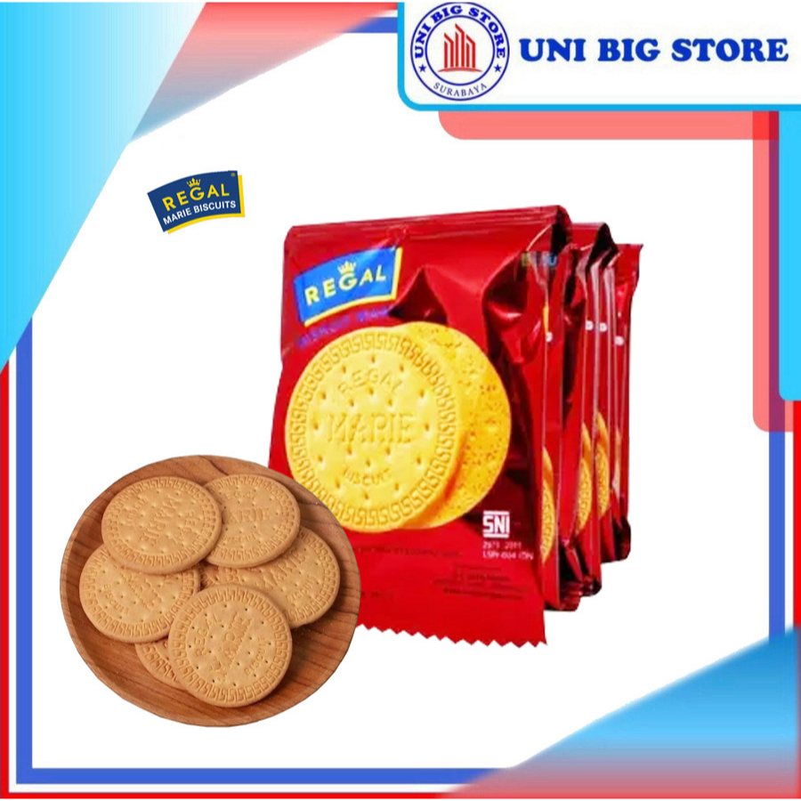 

Kue Marie Regal Special 15 gr x 10 Sachet RENTENG Biscuit Biskuit Renceng