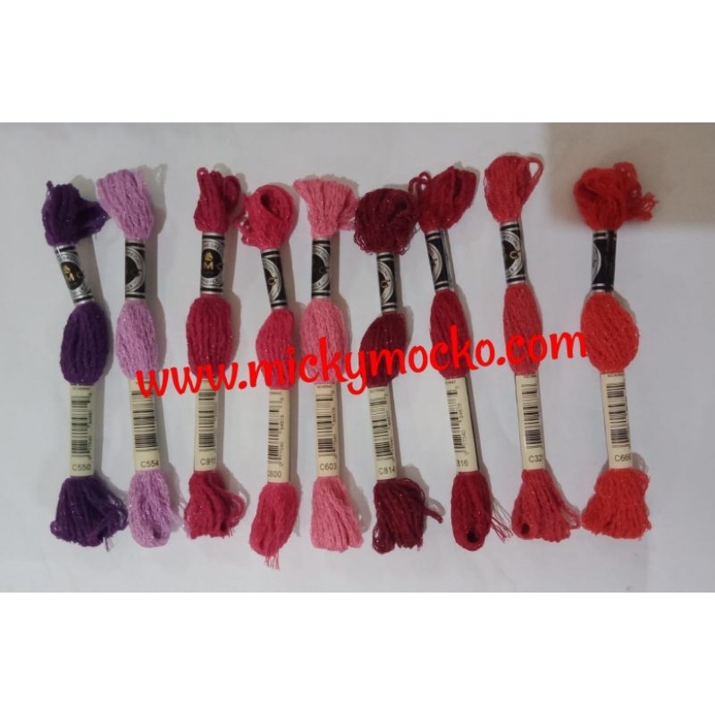 benang Dmc gliter / benang Etoile