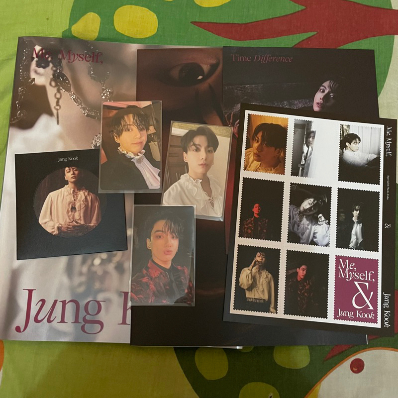 BTS PHOTO-FOLIO JK JUNGKOOK TIME DIFFERENCE FULLSET (2RPC)