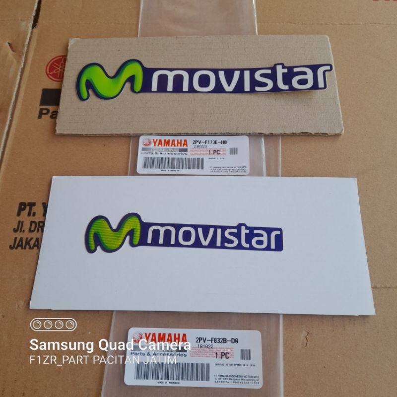 STRIPING MOVISTAR MX KING Y15Z Y15ZR EXCITER 150 ORIGINAL YGP