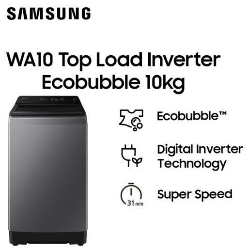SAMSUNG MESIN CUCI TOP LOADING 10KG