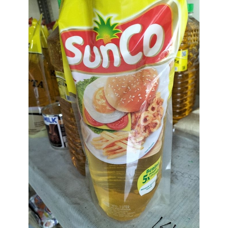 

minyak 1 liter sunco (tanpa bonus)