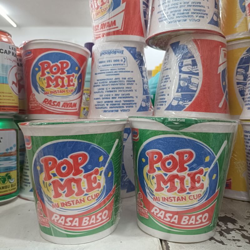 

Pop mie kuah rasa baso 3pcs #75g