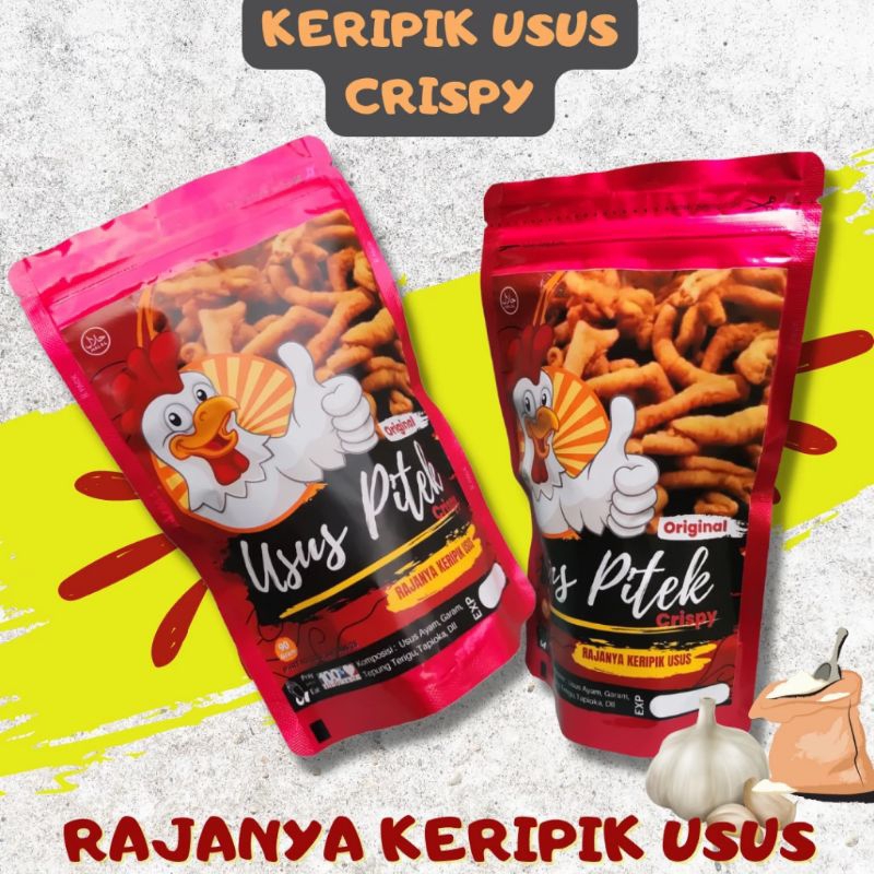 

Keripik Usus crispy renyah dan lezat