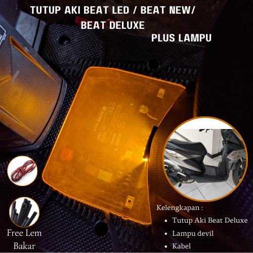 Tutup Aki Akrilik Beat Deluxe / Beat Street 2020 / Cover Aki Beat Deluxe Transparan / Tutup Aki Akri