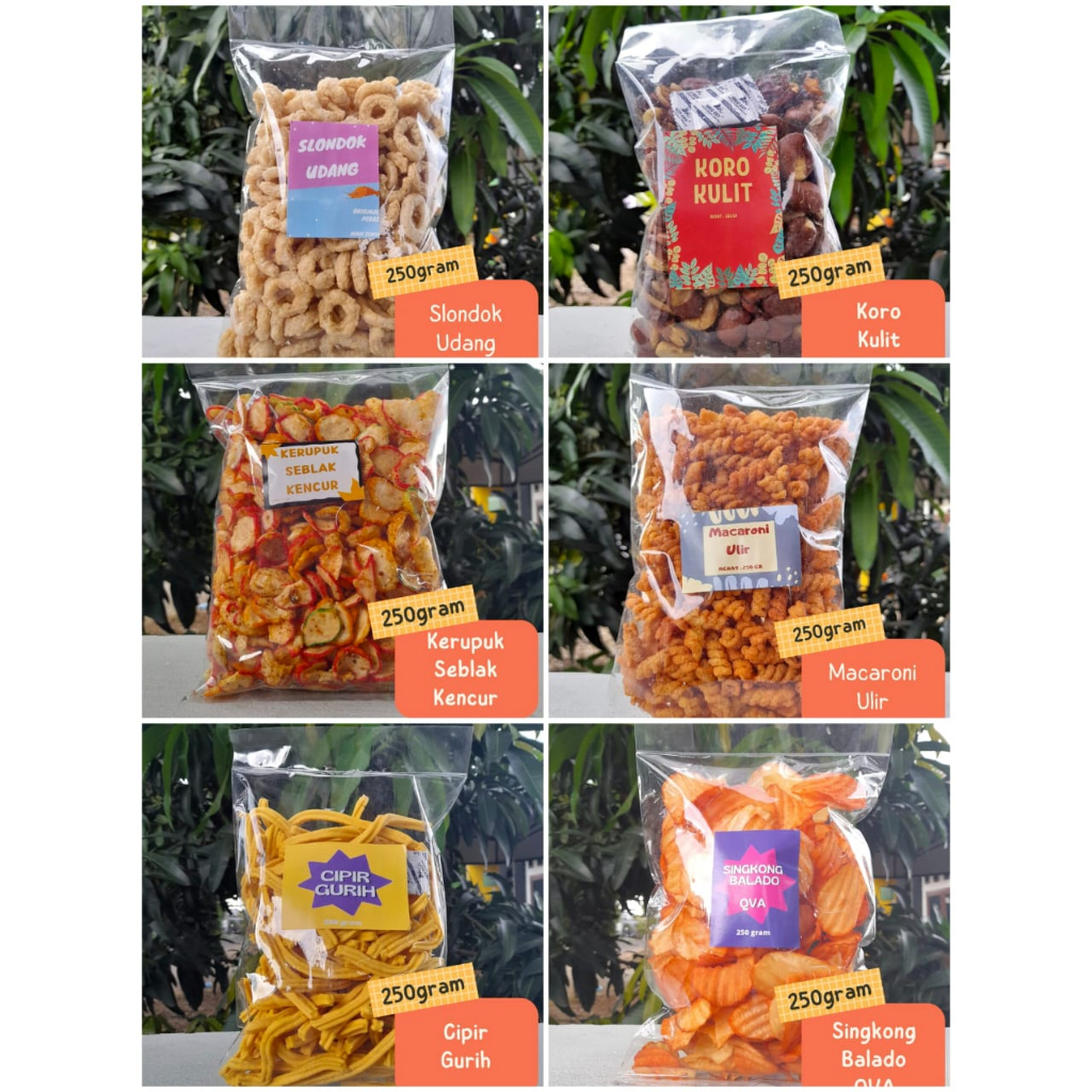 

SNACK KILOAN MURAH / CEMILAN MURAH 250 GRAM
