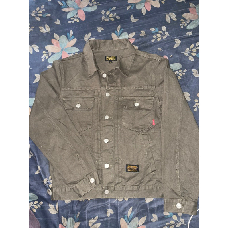 Trucker Jacket Smallbirds Made union green army