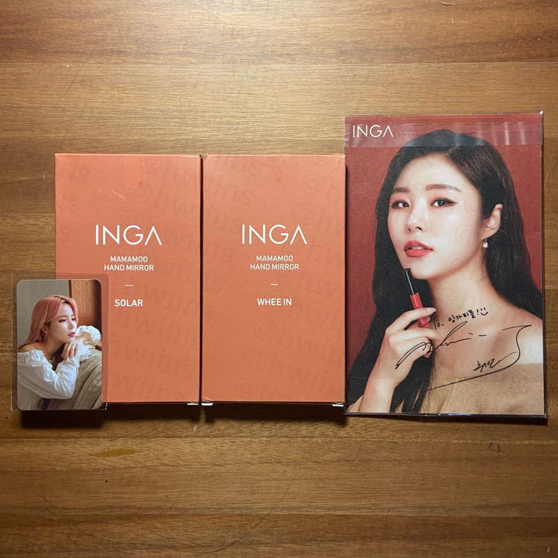 MAMAMOO Inga stuff Mirror Solar PC