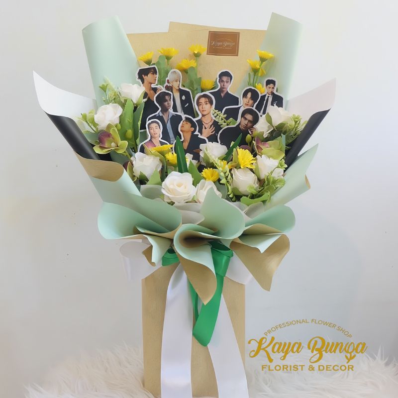 [KAYA BUNGA FLORIST] BOUQUET KPOP IDOL | BUKET KPOP IDOL •BLACKPINK •NCT