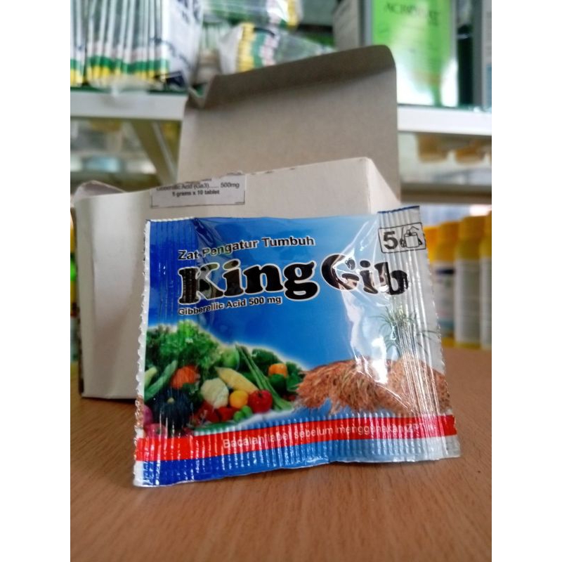 King Gib 5gr zat pengatur tumbuh tanaman