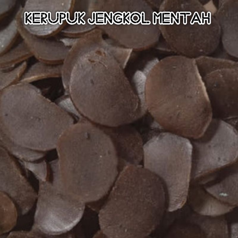 

Kerupuk jengkol mentah bahan kerupuk jariang 100gr