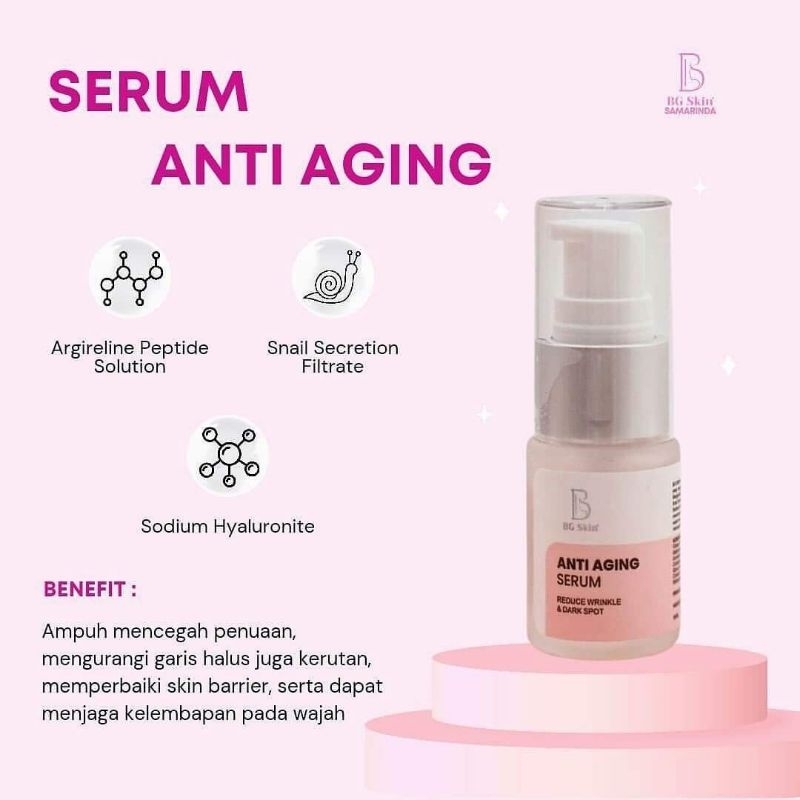 Serum anti aging BG skin
