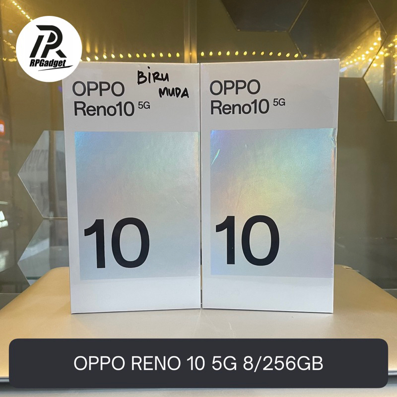 Oppo Reno 10 5G Second Likenew 8/256GB Garansi Resmi Oppo indonesia