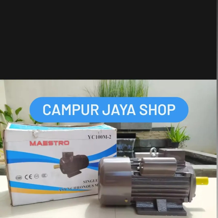 Dinamo Electro Motor Listrik Mesin Penggerak Maestro 2Hp 2PK