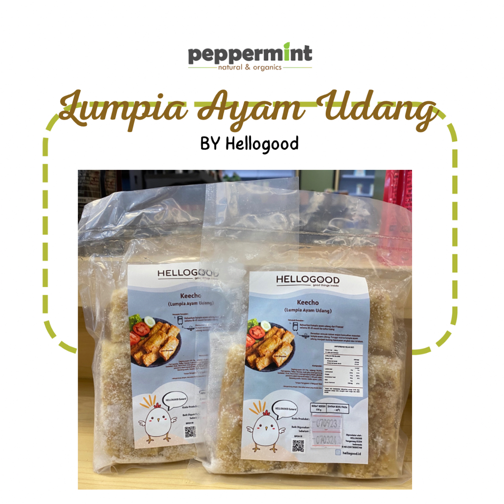 

Hellogood Lumpia Ayam Udang (150gr) / Frozen Food